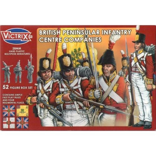 British Peninsular Infantry Centre Companies - 28mm - Victrix - VX0002 ...