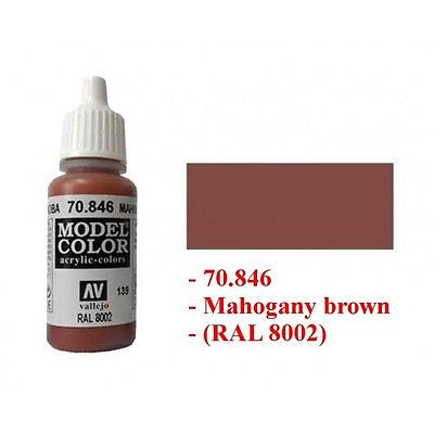 Vallejo Model Color - Mahogany Brown (17 ml)